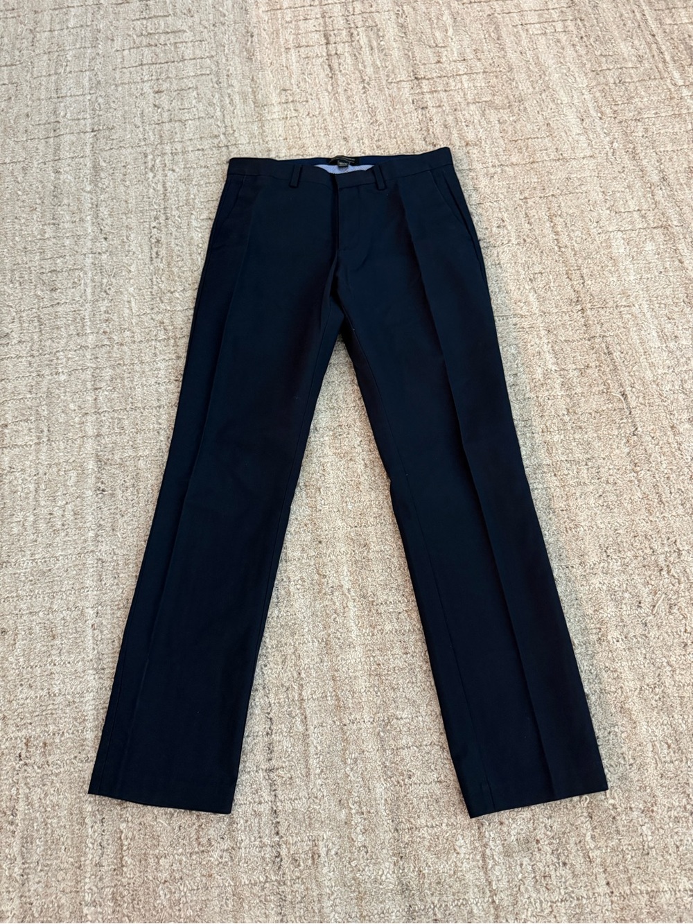 Banana Republic Men's Black Dress Slacks - Tailored Straight Leg